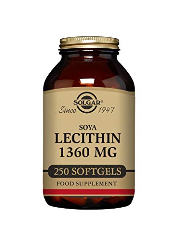 Solgar Lecitina de Soja 1360 mg Cápsulas blandas - Envase de 250