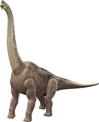 Jurassic World Dominion Brachiosaurus Figura de acción dinosaurio grande articulado, juguete +4 años (Mattel HFK04)