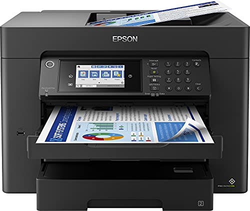 Epson WorkForce WF-7840DTWF | Impresora Multifunción A3+ con Impresión a Doble Cara | Imprime / Escanea / Copia / Fax