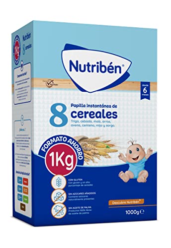 Nutribén Papilla Instantánea 8 Cereales, 1kg