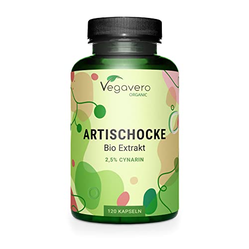 Alcachofa Forte BIO | 2000 mg Dosis Diaria | 120 Cápsulas | Depurativo Hígado + Detox + Digestión | 33,4 mg Cinarina | Sin Aditivos & Vegano | Vegavero®