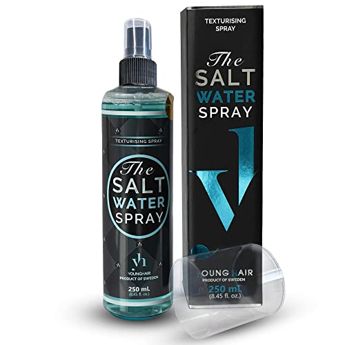 Younghair The Salt Water Spray - Spray de Sal Marina y Agua de Mar para Pelo Estilizador - Texturizador Natural y Refrescante para un Estilo Playero