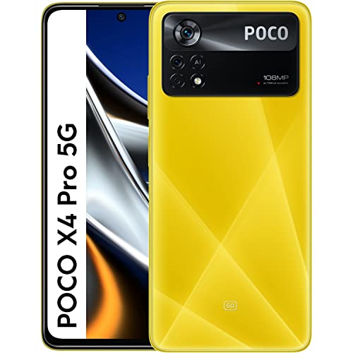 Xiaomi Poco X4 Pro 5G 6.67' AMOLED DotDisplay, 120Hz FHD+ AMOLED DotDisplay, 67W Turbo Carga 6G+128GB Poco Amarillo [Versión Global]
