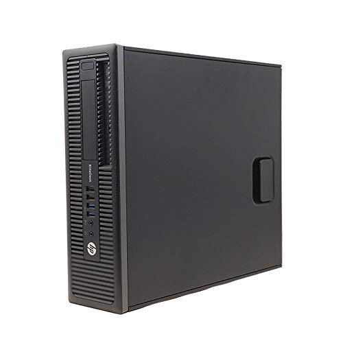 HP EliteDesk 800 G1 - Ordenador de sobremesa (Intel Core i5-4570, 16GB de RAM, Disco SSD de 240GB+500 HDD, Lector DVD, Windows 10 Pro ES 64) - Negro (Reacondicionado)
