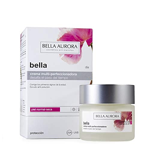 Bella Aurora Crema Hidratante Facial de Día 40+ Años Piel Normal o Seca SPF 20, 50 ml | Anti-Edad | Anti-Manchas | Bella