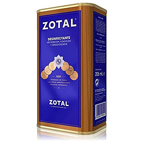 Zotal desinfectante, fungicida y desodorizante 205ml.