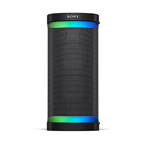 Sony SRS-XP700 - Altavoz Bluetooth con sonido omnidireccional para fiestas, iluminación y batería de 25 h (IPX4, Mega Bass, función de Carga rápida, Party Connect) Negro