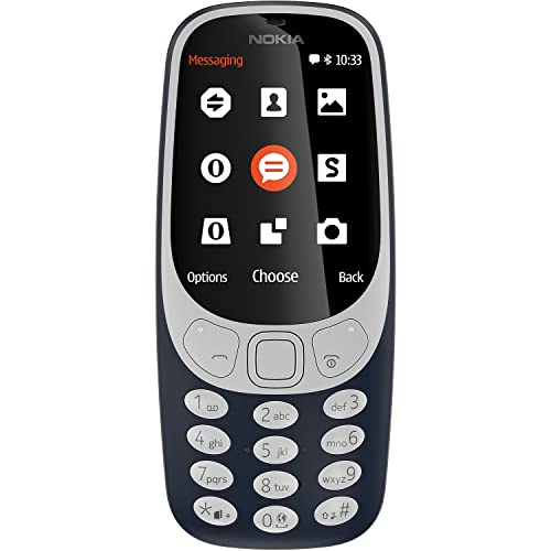 Nokia 3310 Dual SIM - Teléfono Móvil Retro, color Azul Oscuro - versión 2017