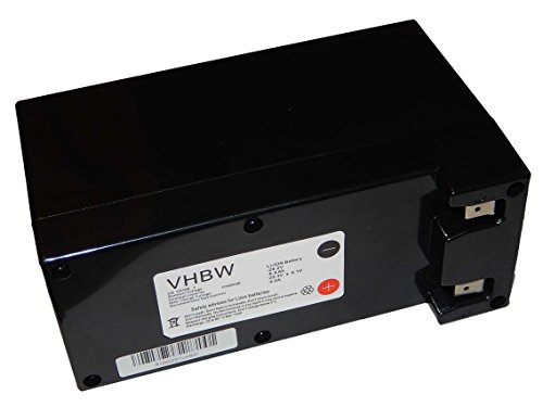 vhbw Batería Li-Ion 6900mAh (25.2V) para robot cortacésped Niko Wiper Blitz 2.0 reemplaza Zucchetti CS-C0106-1.