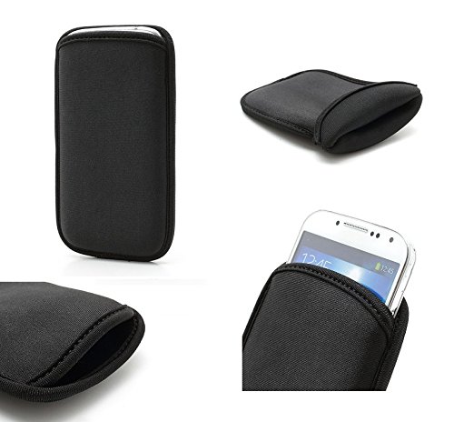 DFV Mobile - Funda de Neopreno diseño Exclusivo para Samsung Galaxy Grand Prime - Negro