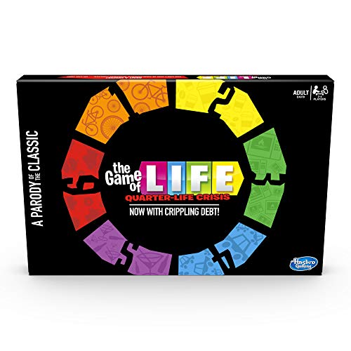 Hasbro Gaming Juego de Mesa The Game of Life, Quarter Life Crisis