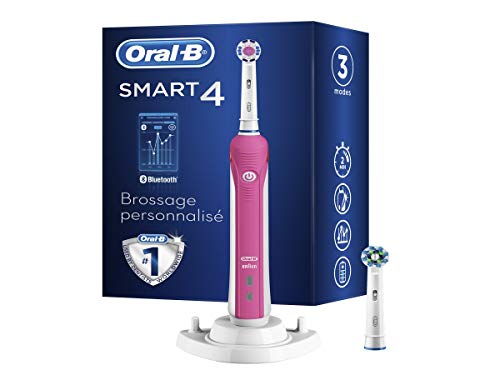 Oral-B Smart 4  Cepillo de Dientes Eléctrico con Tecnología de Braun 4000 W