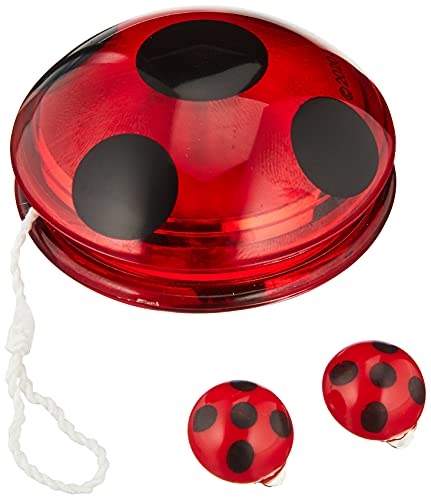 Rubies Miraculous Ladybug - Set YO-YO y las pendientes, de 3 a 99 años