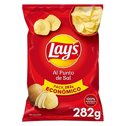 Lay'S Patatas Fritas Al Punto de Sal, 282g