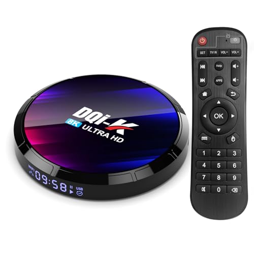 2024 Android 13 TV Box,H96MAX 4GB 64GB TV Box 8K RK3528 Quad-Core Support HDR10 WiFi6 2.4G/5.8G USB 3.0 Jugar TV Boxes de Android