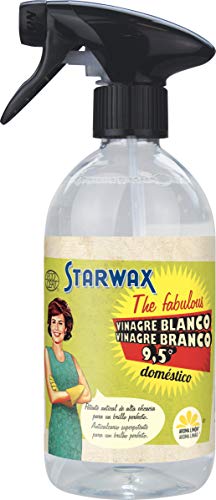 Starwax The Fabulous Vinagre Blanco de Limpieza 500ml - Desengrasante Multiusos, Antical y Quitamanchas. Abrillanta, desatasca y elimina malos olores