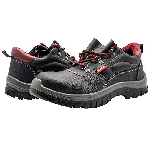Bellota 7230142S3 - Zapatos de Seguridad Classic de Hombre y Mujer (Talla 42) de Piel Hidrofugada con Forro Acolchado Transpirable
