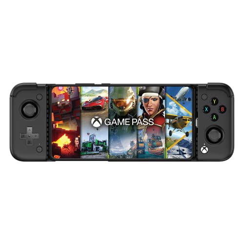 GameSir X2 Pro Mobile Controller para Android compatible con Xbox Cloud Gaming, Android Controller con botones traseros mapeables, botones ABXY desmontables [1 mes Xbox Game Pass Ultimate] (negro)