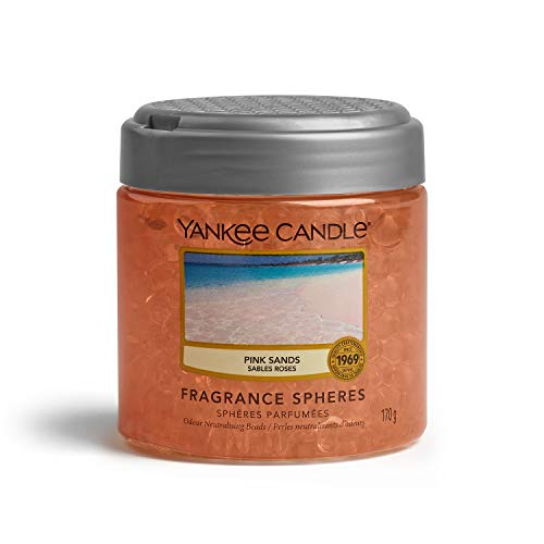 YANKEE CANDLE - Fragrance Spheres Ambientador, Dura hasta 45 días, Arenas Rosas