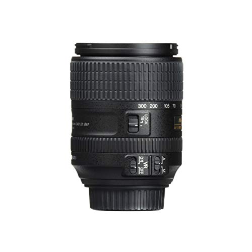 Nikon Nikkor AF-S DX 18-300 mm f:3.5-6.3G ED VR - Objetivo para Nikon (Diámetro de 67 mm), negro