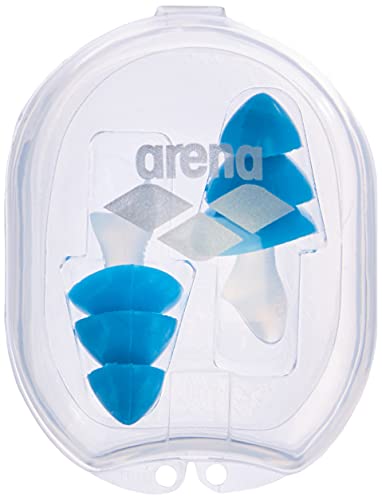 Arena Pro Tapones para los Oídos, Unisex Adulto, Azul Royal/Transparente, Universal