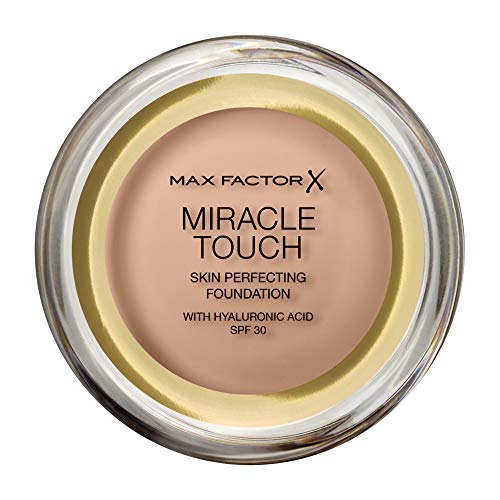 Max Factor Miracle Touch, Base de maquillaje Tono: 45 Warm Almond - 11.5 g