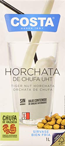 COSTA Bebida de Horchata de Chufa - Caja de 6 x 1L