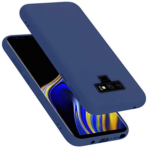 Cadorabo Funda para Samsung Galaxy Note 9 en Liquid Azul - Cubierta Proteccíon de Silicona TPU Delgada e Flexible con Antichoque - Gel Case Cover Carcasa Ligera