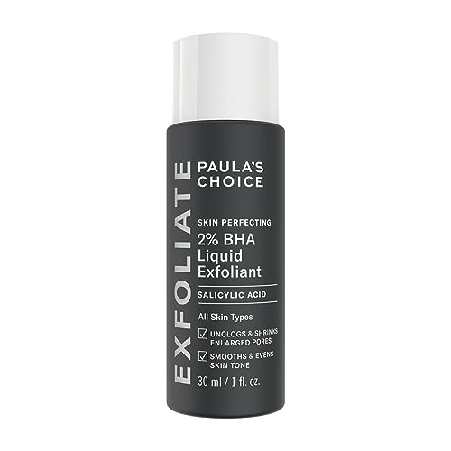 Paula's Choice SKIN PERFECTING 2% BHA Exfoliante Liquido - Peeling Facial Combate los Puntos Negros, Poros Dilatados, Imperfecciones y Acne - con Ácido Salicílico - Piel Mixta a Grasa - 30 ml