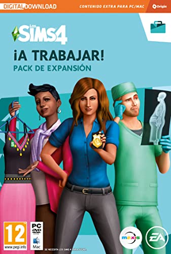 Los Sims 4 ¡A trabajar! (EP1) Pack de expansión PCWin-DLC |Videojuegos |Código de descarga directa |Castellano