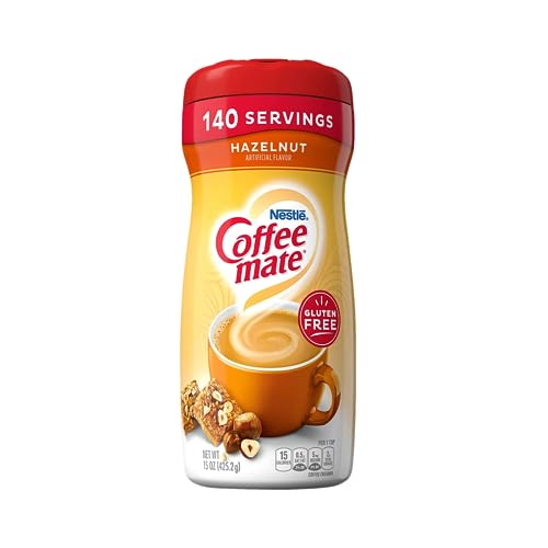 Nestle Coffee-Mate Hazelnut Powdered Coffee Creamer 15 oz - Sabor a avellana