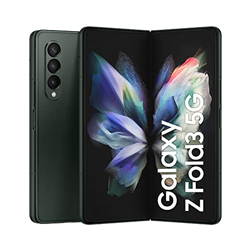 Samsung Galaxy Z Fold3 5G Teléfono móvil SIM Gratis Android Plegable Smartphone 512 GB Phantom Green (Versión del Reino Unido)