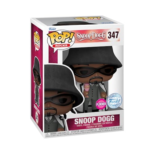 Funko Pop! Rocks: Snoop Dogg - (Bet 2002) - Afelpado - Exclusiva Amazon - Figura de Vinilo Coleccionable - Idea de Regalo- Mercancia Oficial - Juguetes para Niños y Adultos - Music Fans