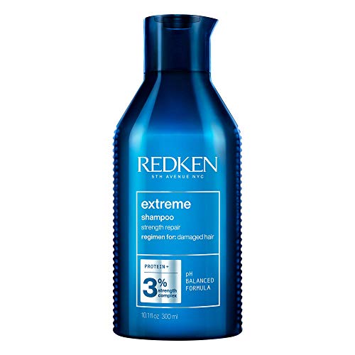 Redken | Champú Reparador con Proteínas para Cabello Dañado, Extreme, Formato 300 ml