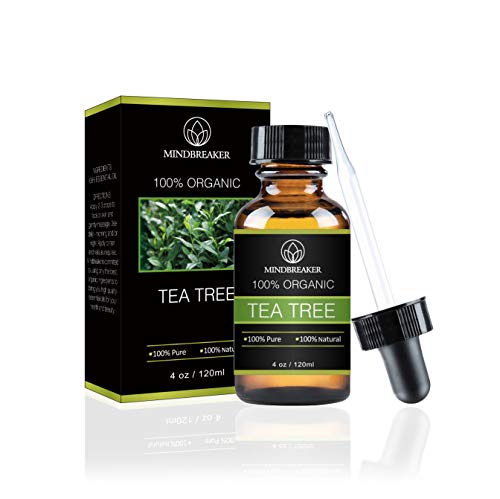 Aceite esencial de árbol de té - Grado terapéutico 100% puro y natural - El mejor paquete de regalo para hombres y mujeres - 120ml (4 oz)