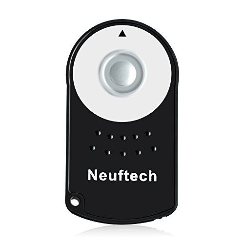 Neuftech® Mando Disparador inalámbrico Control remoto a distancia IR para Canon RC-6 600D EOS 5D Mark II / EOS 7D / EOS 550D / EOS 500D / EOS 450D / 60D / 650D / 6D / 100D / 450D / 5D Mark III Digital SLR SLRS