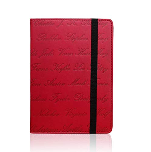 YEDUZN Funda Universal for eBook for Sony Reader PRS-T3/T2/T1/650/600/505 Funda for eReader de 6 Pulgadas (Color : with Author Name)