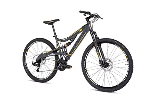 Moma Bikes Bicicleta Montaña SHIMANO Equinox 5.0 29' aluminio, 24v, doble freno disco, doble susp. (Varias Tallas)