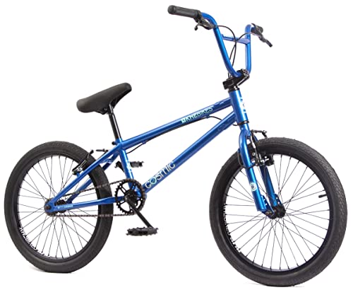 KHE - Bicicleta BMX infantil Cosmic azul, 20 pulgadas, con rotor Affix, solo 11,1 kg.