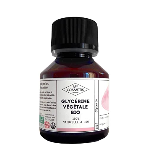 Glicerina vegetal orgánico - MY COSMETIK - 50 ml