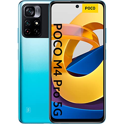 Xiaomi Poco M4 Pro 5G - Smartphone 128GB, 6GB RAM, Dual Sim, Azul