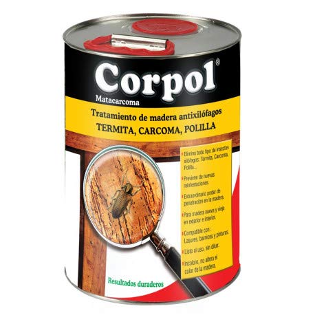 TODOPETS CORPOL - Insecticida Carcoma Lata Corpol 5 L