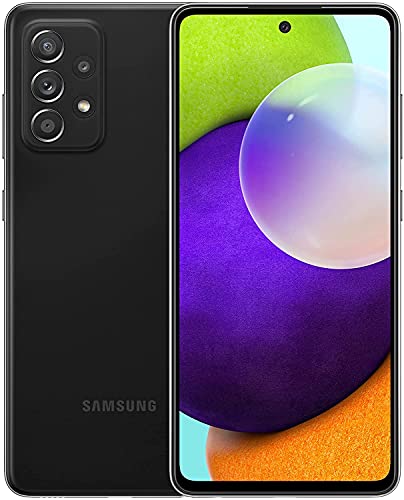 SAMSUNG Galaxy A52 - Smartphone 128GB, 6GB RAM, Dual Sim, Negro