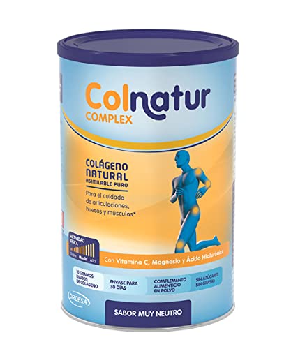 Colnatur Complex Neutro - Colágeno con Magnesio y Vitamina C para Músculos y Articulaciones, 330g