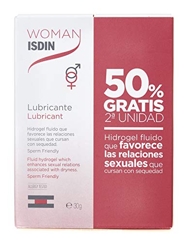 ISDIN Woman Lubricante Vaginal Duplo, Extra 50% 2A Unidad, 30 ml
