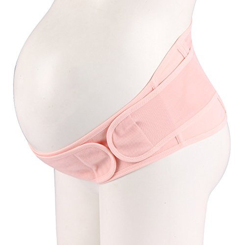 ULTNICE Embarazo Cinturón Apoyo Maternidad Abdomen Band Pregnancy Pelvic Support Belt Pink