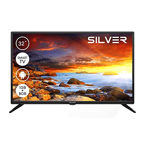 TV LED SILVER 32' HD Ready Smart Android