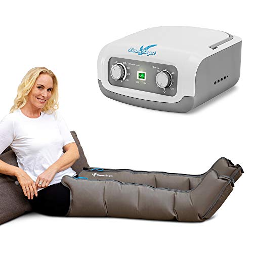 Venen Engel 4 aparato de masajes con botas para las piernas, 4 cámaras de aire, presión y tiempo fácilmente configurables