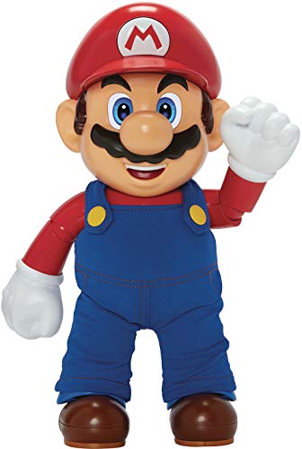 Nintendo-Super Mario Figura ¡It's-A Me! Interactiva con Sonidos y Frases