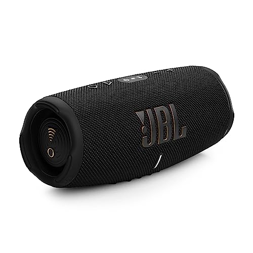 JBL Charge 5 Wifi Altavoz Bluetooth inalámbrico, resistente al agua y al polvo IP67, con batería de hasta 20 horas de duración, en negro